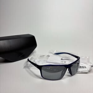 Nike Windstorm Mirrored Sunglasses in Midnight Navy